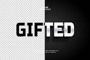 Text Effect Gifted, a Layer Style Add-On by Navy Graphic (Thumbnail 2 of 2)