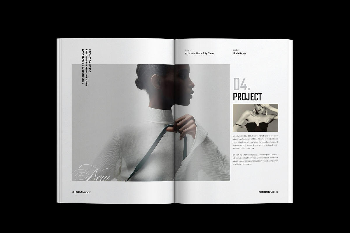 Minimalist Photo Book Template, a Brochure Template by NorthPeak (Photo 8 of 16)