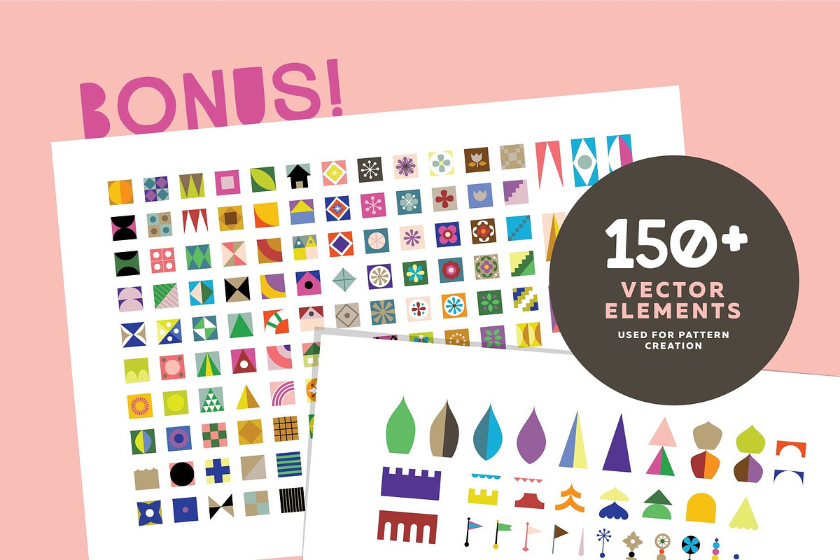 60% OFF - Back to School Bundle, a Pattern Graphic by Anugraha Design (Photo 30 of 30)