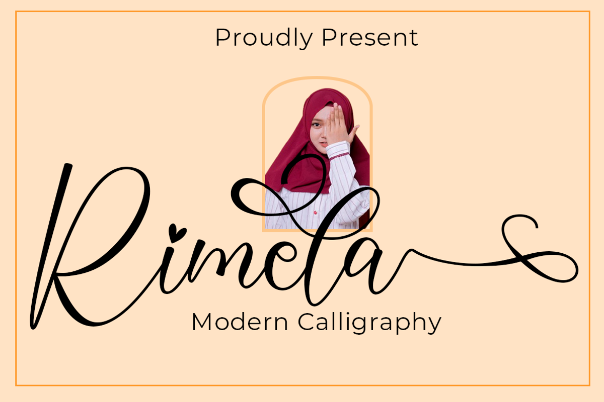 Rimela Script Calligraphy, a Script Font by MC Creative (Photo 1 of 8)