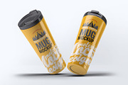 Travel Tumbler Mug Mock-Up, a Product Mockup by DesignRushMarket (Thumbnail 5 of 7)