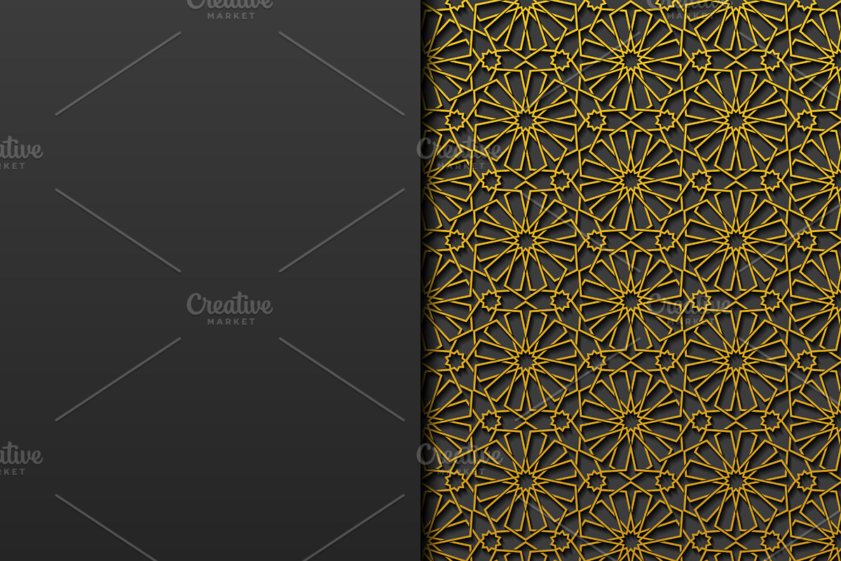 10 Traditional Backgrounds Set, a Decorative Illustration by Absent A (Photo 10 of 11)