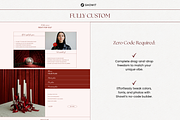 Course Sales Page Showit Template, a Websites & App Template by OliaMuseDesign (Thumbnail 5 of 7)