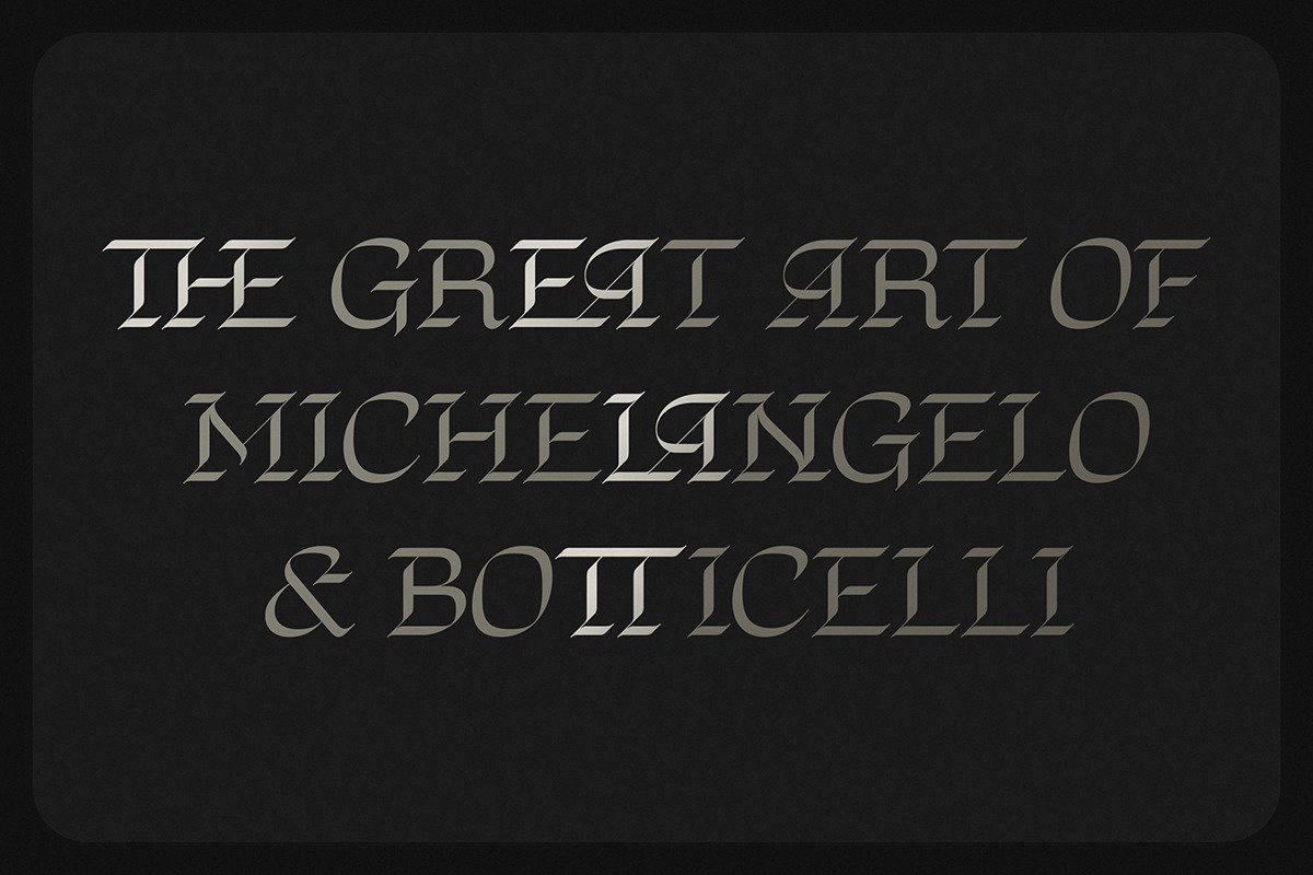 Regnio, a Blackletter Font by DKType Foundry (Photo 11 of 19)