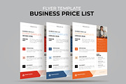 Business Price List Flyer Template, a Flyer Template by Spark_Creative (Thumbnail 2 of 10)