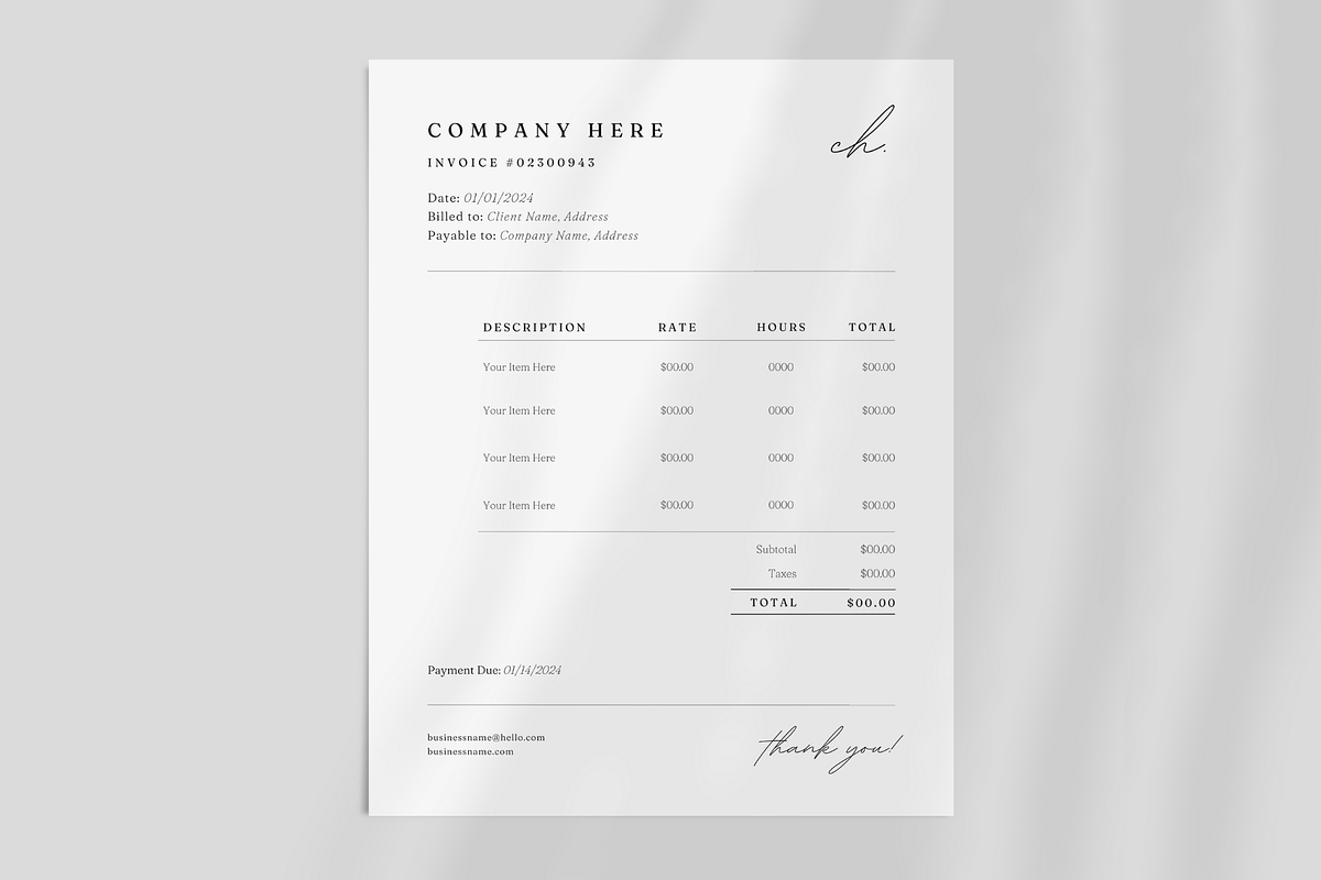 Small Business Template Bundle Canva, a Stationery Template by frommakertomaker (Photo 5 of 9)