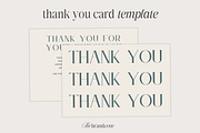 Business Thank You Card, a Card Template by thebrandcove (Thumbnail 2 of 7)