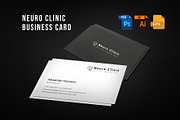 Neuro Clinic Business Card, a Business Card Template by graphicsunday (Thumbnail 3 of 4)