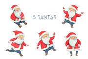 CHRISTMAS - WATERCOLOR CLIP ART, a Decorative Illustration by Kattarina Po (Thumbnail 3 of 8)