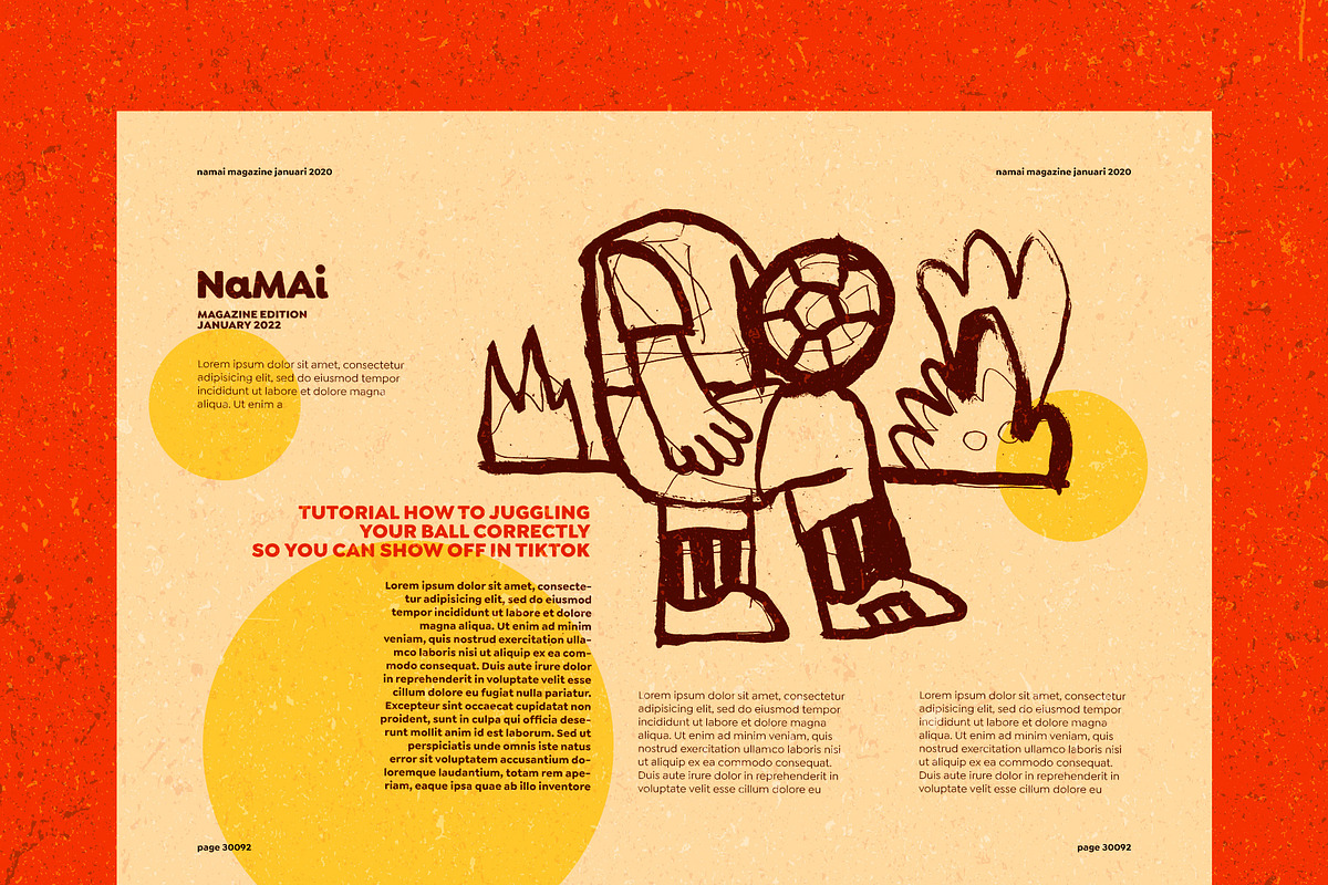 Namai: 12+ Hand Drawn Illustrations, a Person Illustration by nicholasasmita (Photo 7 of 10)