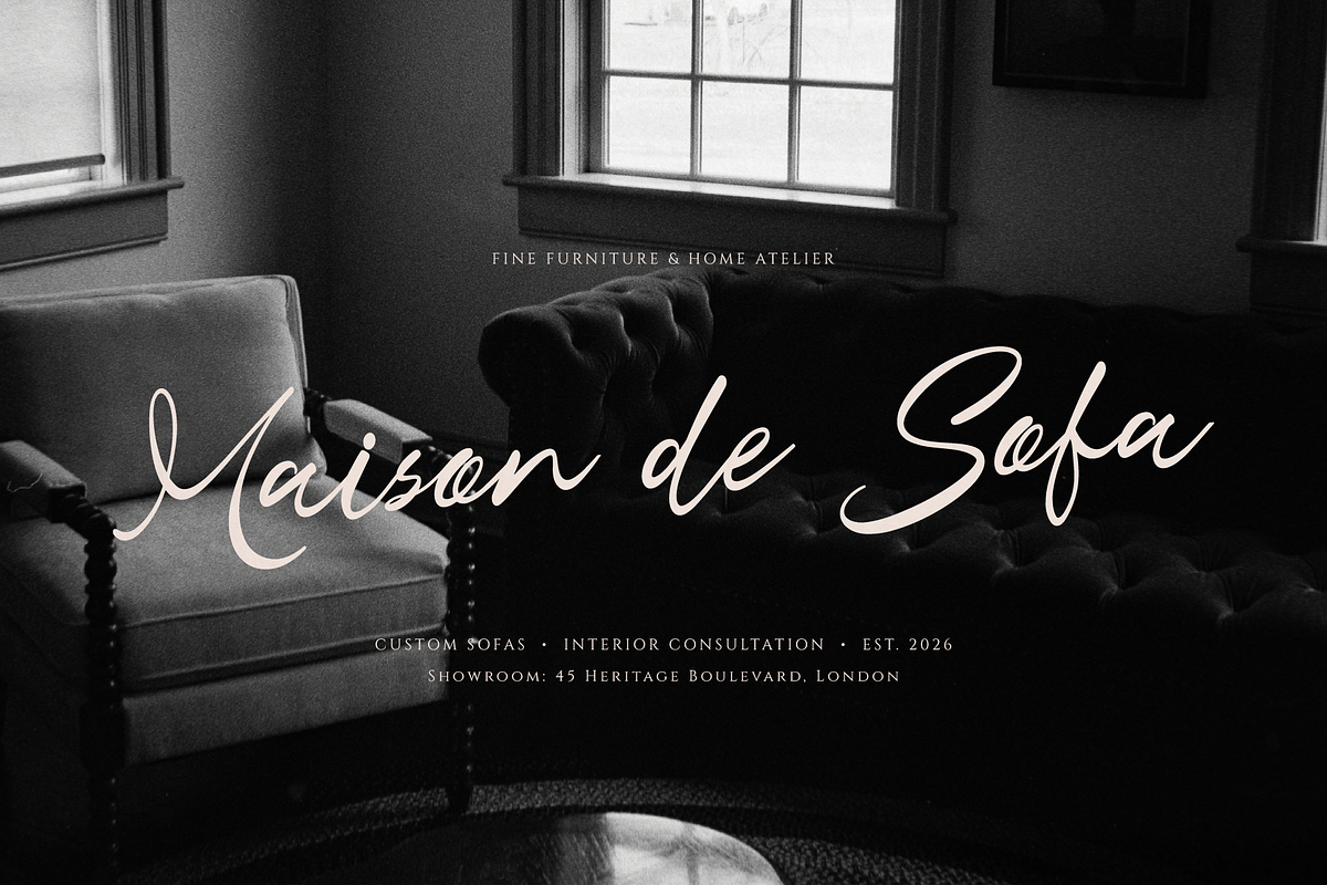 Dialetika | Handwritten Script, a Script Font by gracetype_studio (Photo 4 of 12)