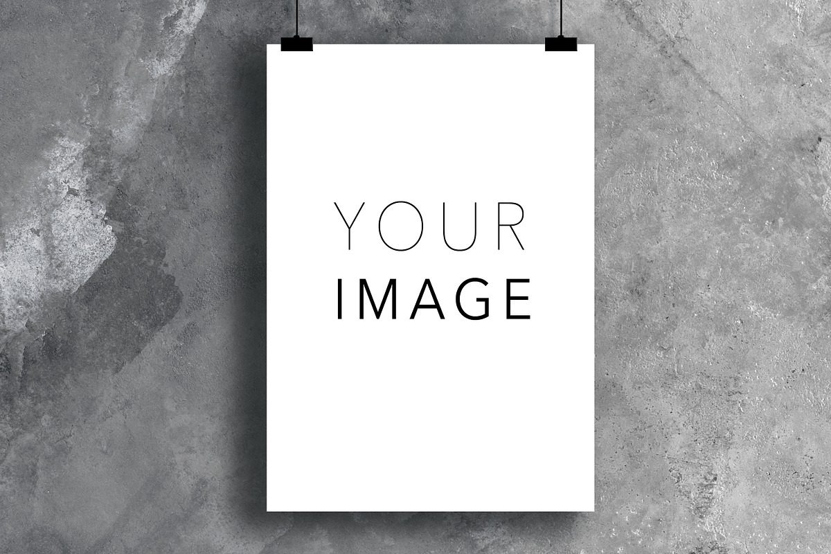 Poster Mockup, a Print Template by Elijah (Photo 2 of 3)