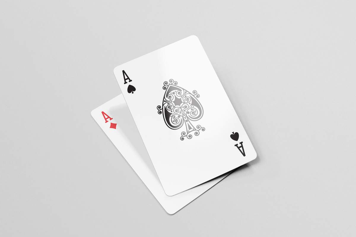 Playing Cards Mock-Ups, a Print Template by resumetemplathttps://d3es (Photo 6 of 14)