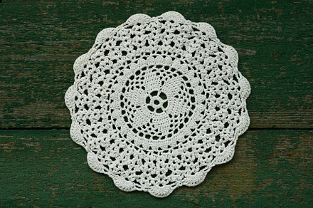 Crochet doily