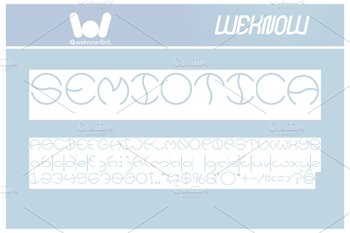kristina font, a Font by weknow (Photo 3 of 5)