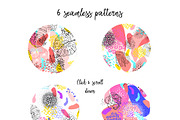 Abstract floral collection, a Decorative Illustration by Polanika (Thumbnail 12 of 12)