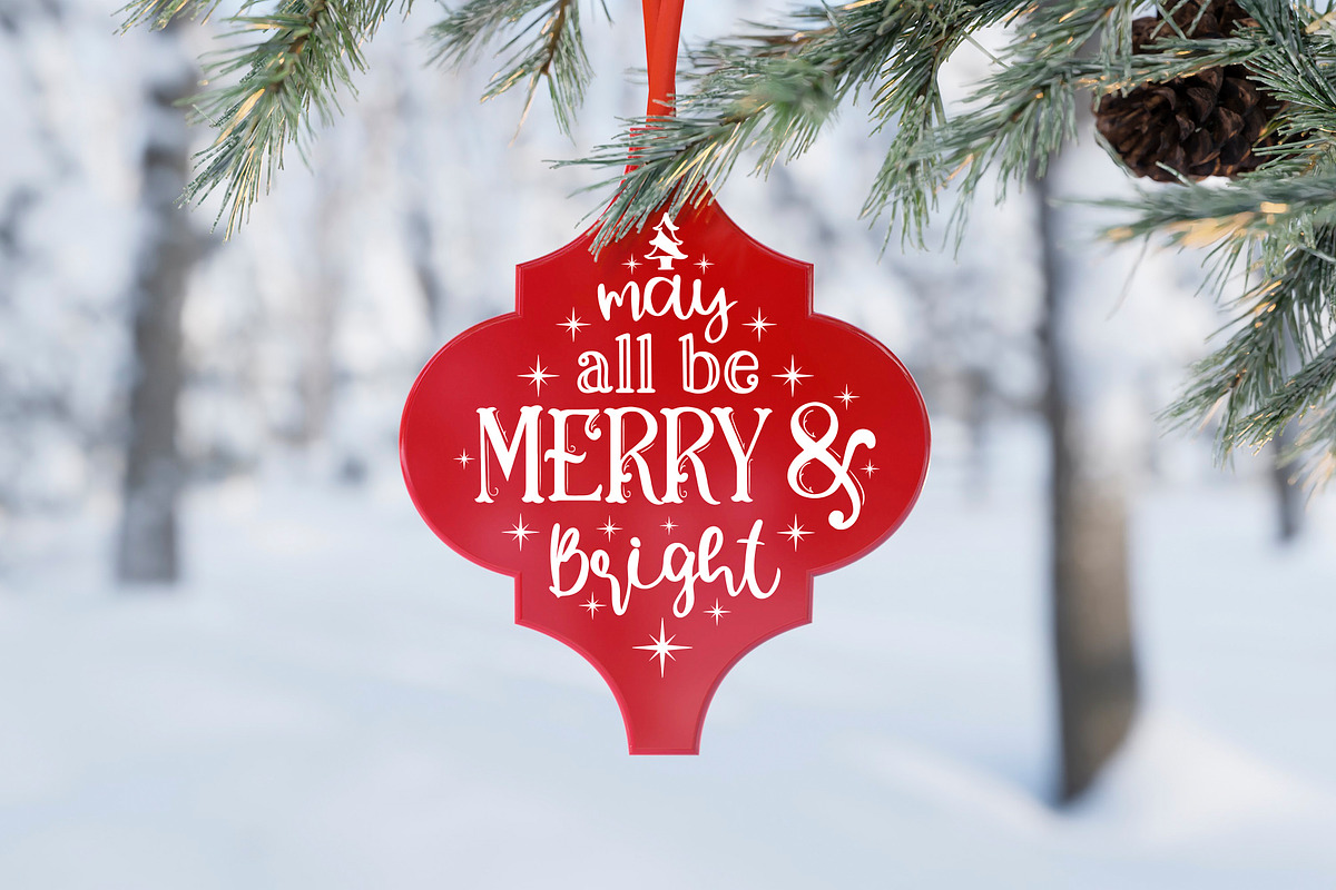 Christmas Arabesque Tile SVG Bundle, a Graphic by CraftlabSVG (Photo 15 of 17)