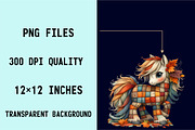 Autumn Brown Horse Sublimation Clipa, an Illustration by SVGArt (Thumbnail 6 of 8)