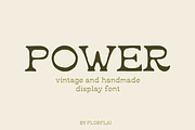 Power, a Handwritten Font by Florflai (Thumbnail 1 of 3)