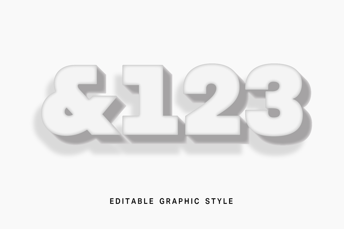 Deep Shadow Bold 3D Text Effect preview 2