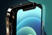 iPhone 12 Pro Mockup, an iPhone Mockup by Jérémy Paul (Thumbnail 5 of 6)