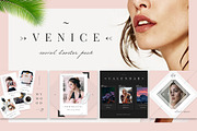 Venice: Elegant Social Media Designs, a Social Media Template by NordWood (Thumbnail 1 of 5)