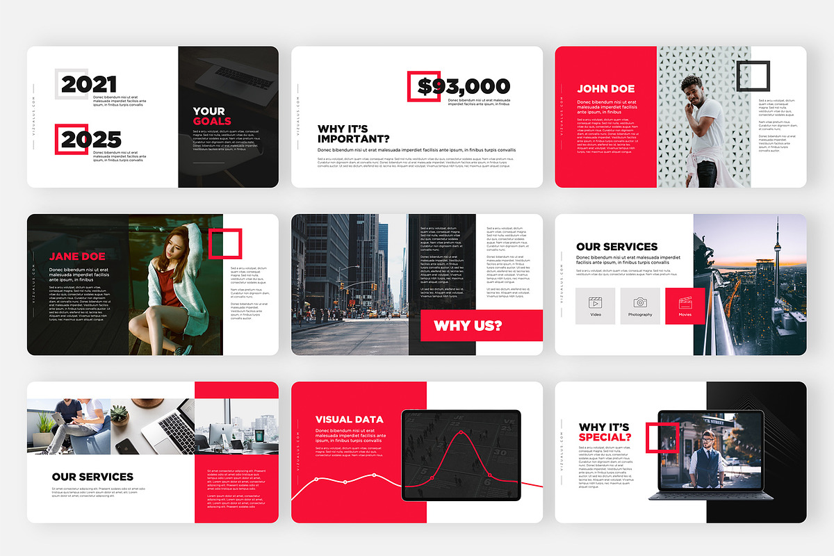 Monas Powerpoint Template, a Presentation Template by Vizualus (Photo 5 of 10)