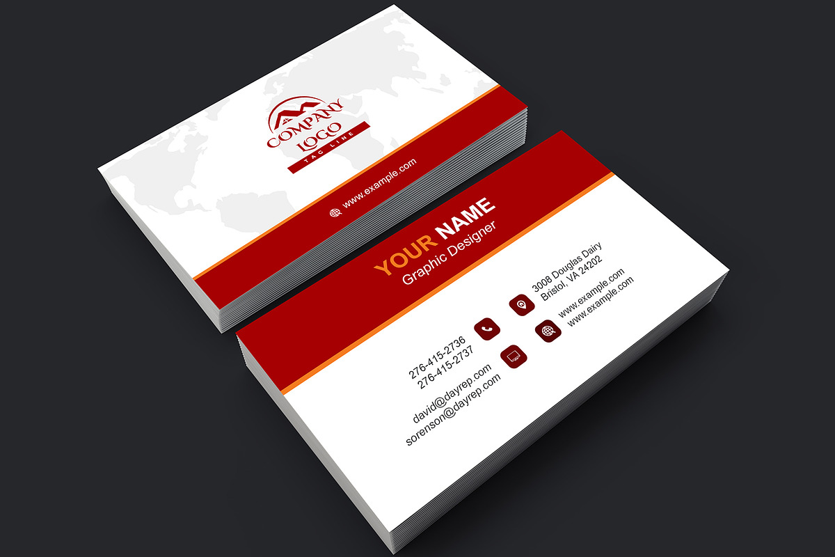 Editable PSD Cards for Pros preview 4