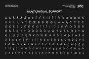Monreva Display — 7 Weights (+Bonus), a Sans Serif Font by Shiningtown Creative (Thumbnail 7 of 15)