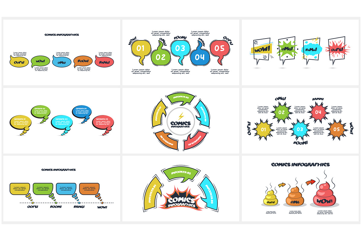 Comics Template Presentation preview 8