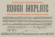 Cornhusker Rough | Condensed Font, a Sans Serif Font by Section Type (Thumbnail 2 of 6)
