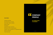 Black and Yellow Brochure, a Brochure Template by Boris Cupac (Thumbnail 2 of 10)