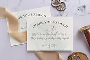 Sage Green Watercolor Wedding Suite, an Invitation Template by BlueRobinDesignShop (Thumbnail 5 of 5)
