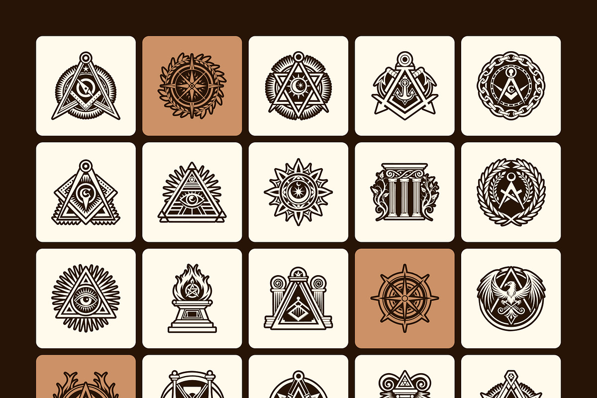 795 Sacred Symbols, a Solid Icon by Creative Stall (Photo 11 of 21)