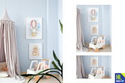 Kids Room Frames Interior Mockups, a Product Mockup by Hi, Mock-Up! (Thumbnail 3 of 7)