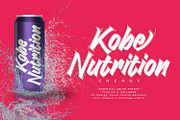Boomba - Bold Brush Script Font, a Blackletter Font by Ridha-38.lineart (Thumbnail 5 of 15)