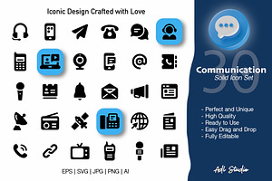 Communication Icons Pack
