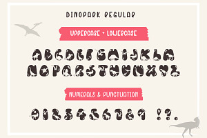 DINOPARK Display Font