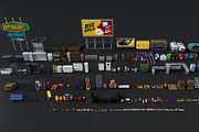 City Supermarket Building Interior, an Architecture 3D Model by multimedia4ds (Thumbnail 23 of 24)