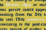 True Blackletters font, a Blackletter Font by kaer_shop (Thumbnail 8 of 12)