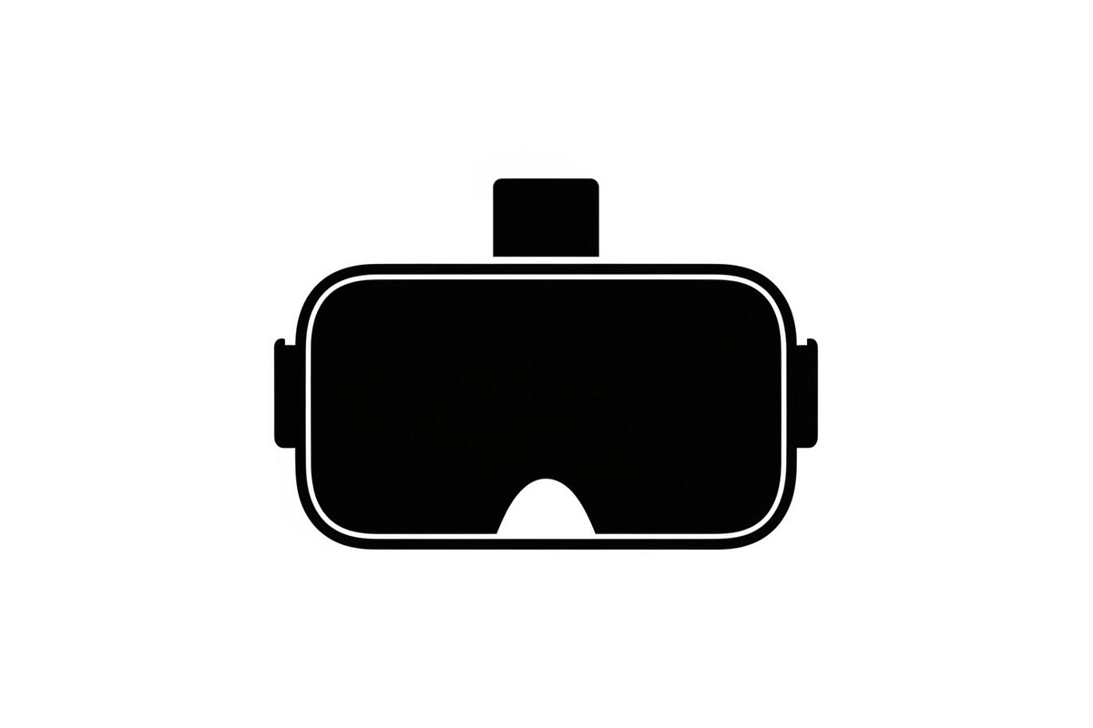 50 VR Goggles Headset Silhouette, an Illustration by yasushie (Photo 23 of 51)