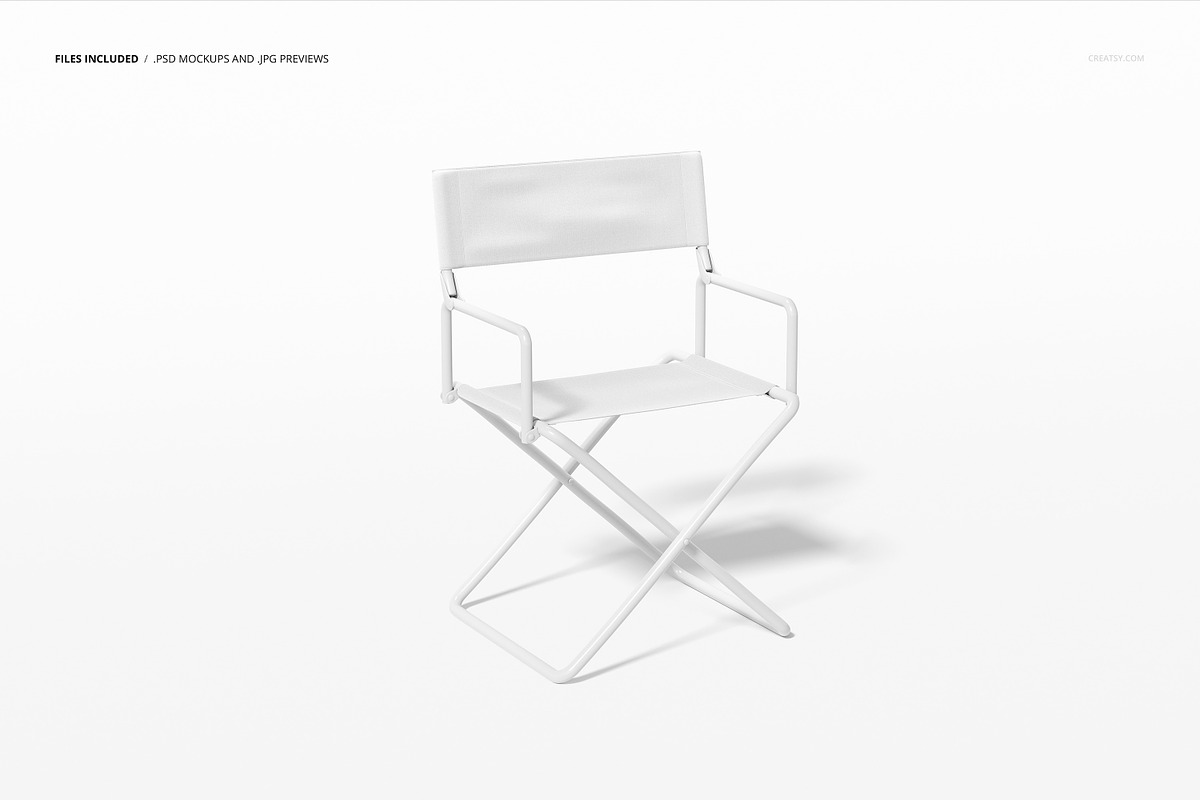 Directors Chair Mockup, a Product Mockup by Creatsy (Photo 2 of 9)