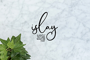 Islay Script, a Script Font by Beck McCormick (Thumbnail 1 of 10)