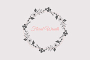 9 Floral Wreaths, a Brush Add-On by Solana (Thumbnail 2 of 2)