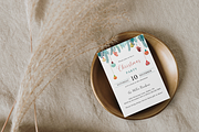 Editable Christmas Invitations, an Invitation Template by ForeverPrint (Thumbnail 8 of 8)