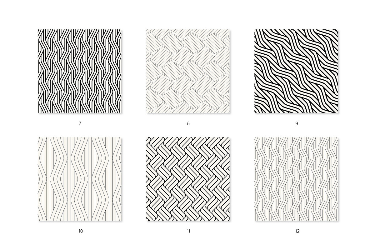 GEO | Seamless Patterns Set, a Pattern Graphic by Curly_Pat (Photo 4 of 9)