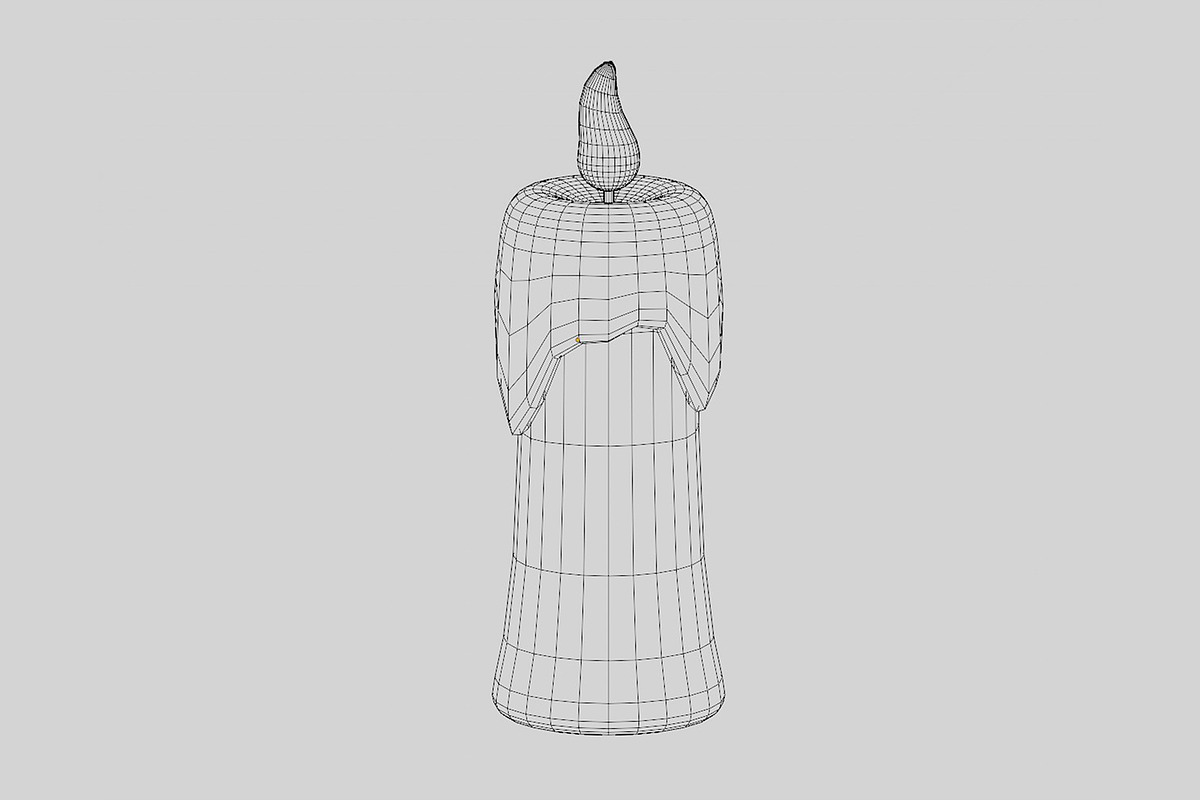Candle 3d model, an Object 3D Model by fahad121 (Photo 6 of 7)