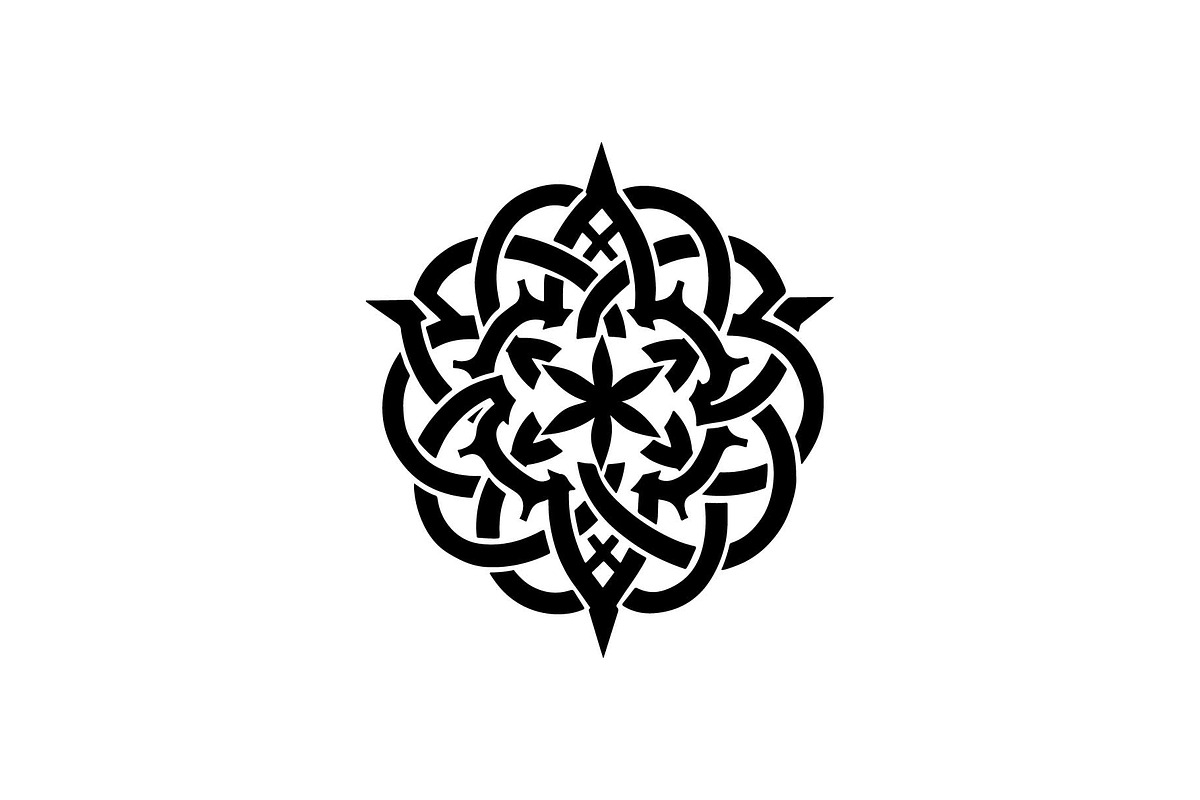 Mandala Floral Ornament Pack, an Object Graphic by yasushie (Photo 4 of 7)