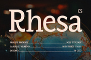 CS Rhesa – Classic Font, a Serif Font by Craft Supply Co. (Thumbnail 1 of 8)