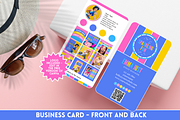 Business Card Template for Business, a Business Card Template by SunshineStudioBoutique (Thumbnail 1 of 9)